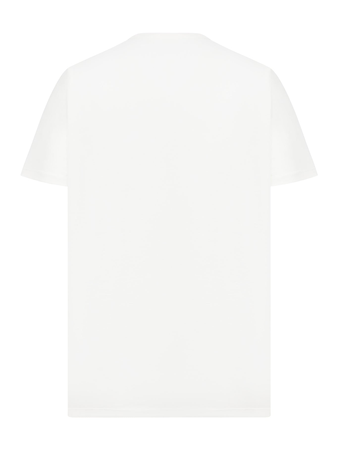 T-SHIRT GIROCOLLO IN COTONE