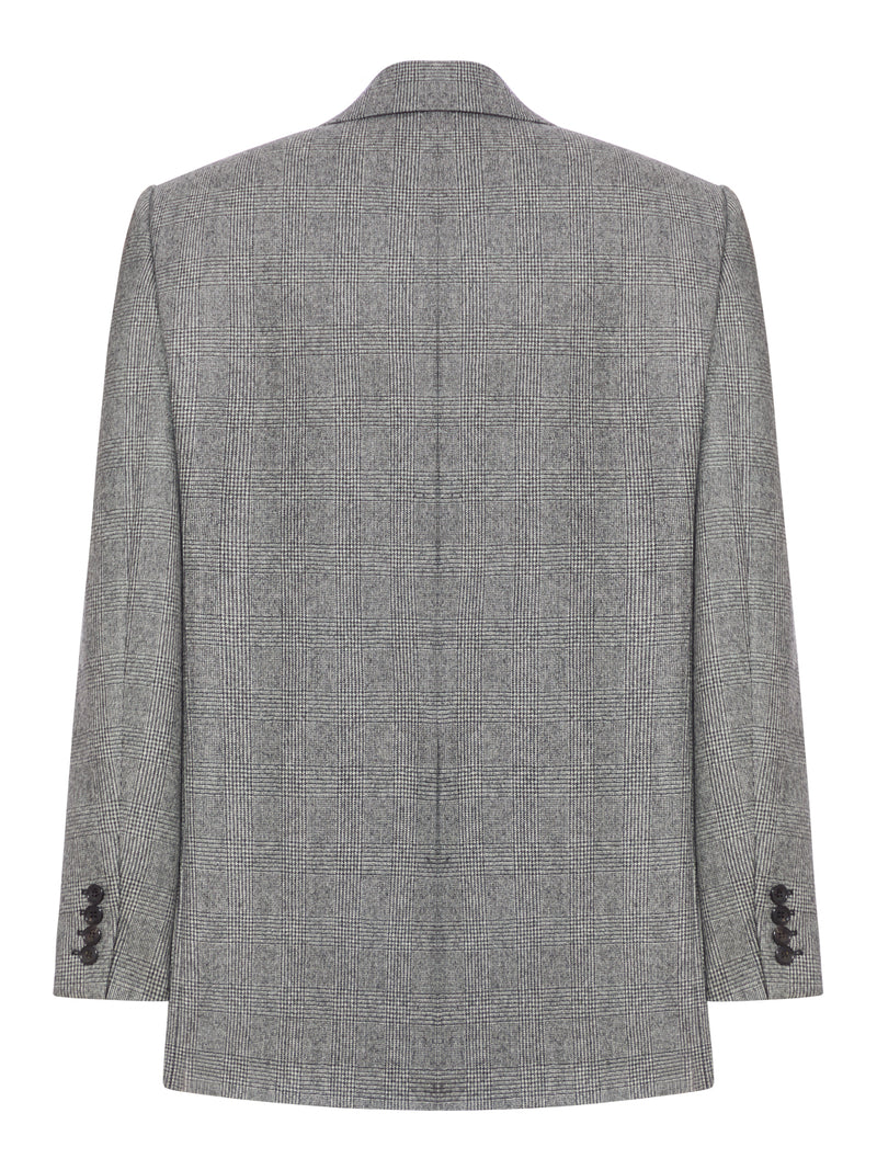 GIACCA IN FLANELLA DI LANA PRINCIPE DI GALLES