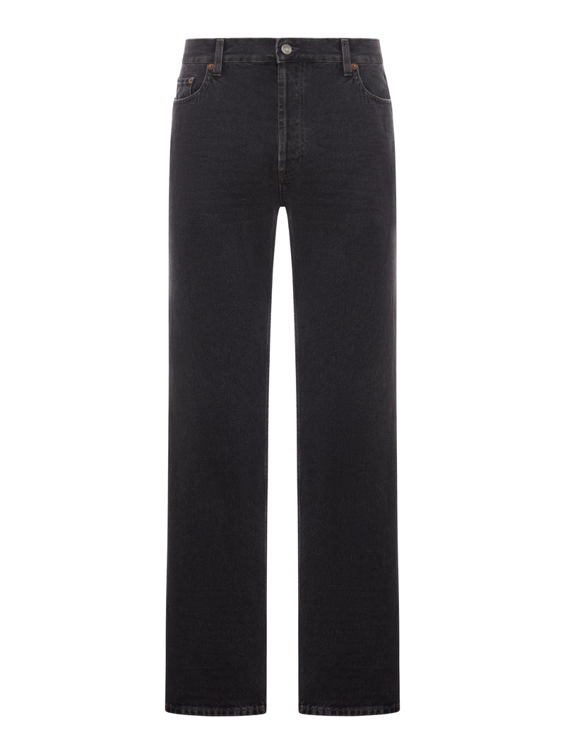 JEANS LUNGHI MICK IN DENIM NERO WESTWOOD
