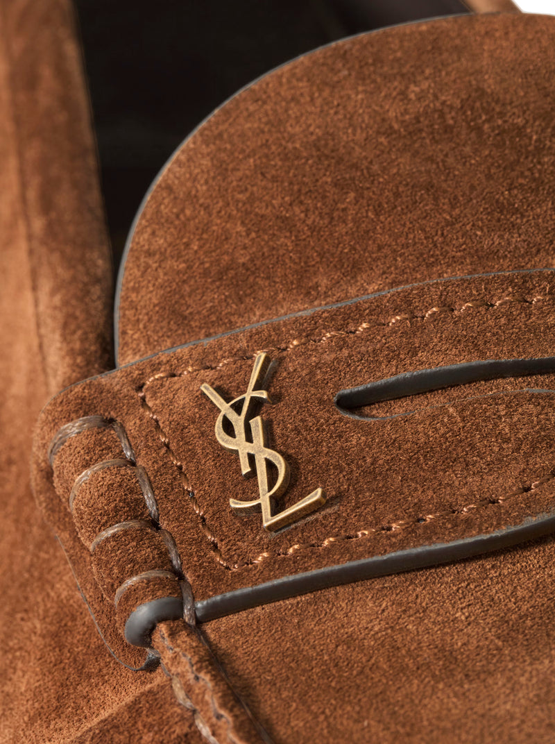 MOCASSINI LAURENT IN SUEDE