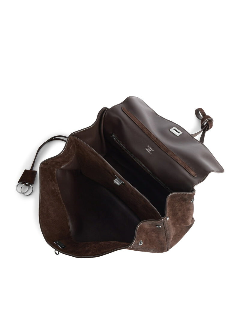 BORSA RODEO MEDIA IN PELLE SCAMOSCIATA