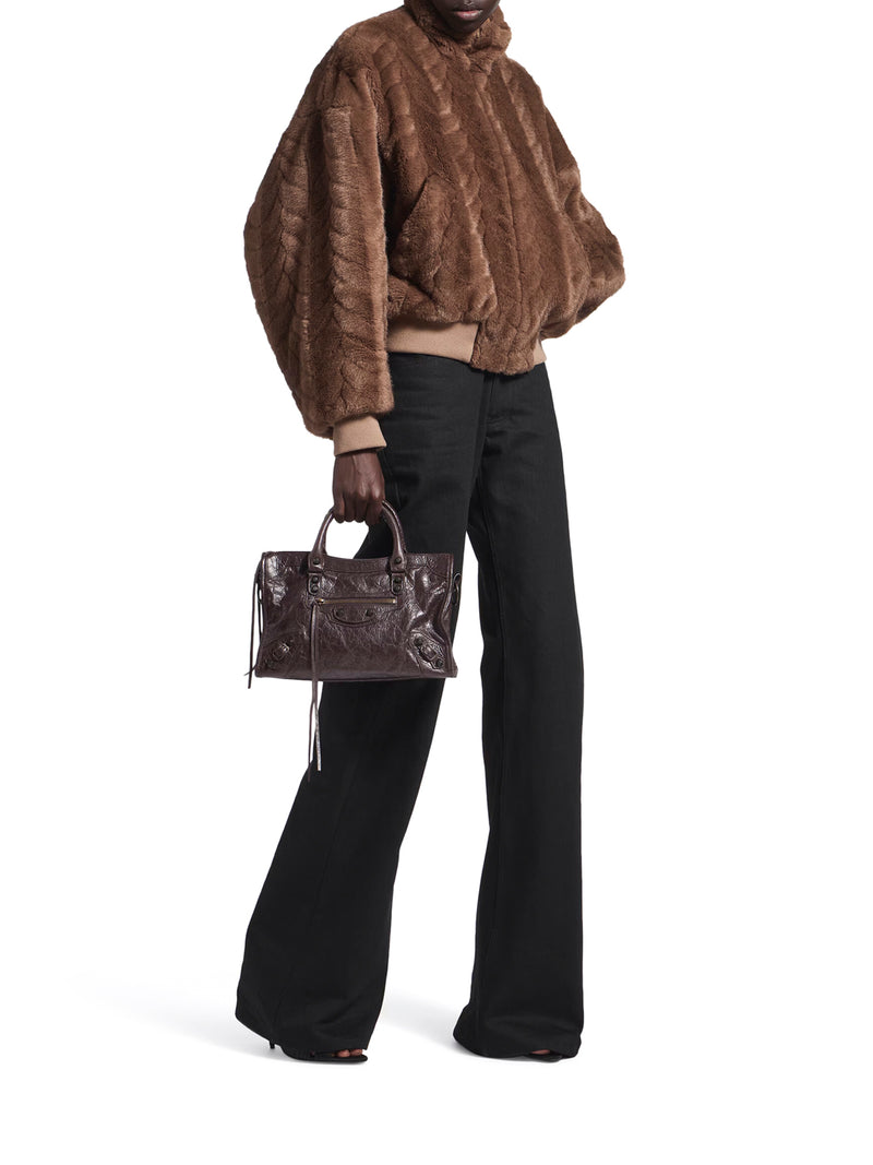 BORSA LE CITY PICCOLA IN PELLE