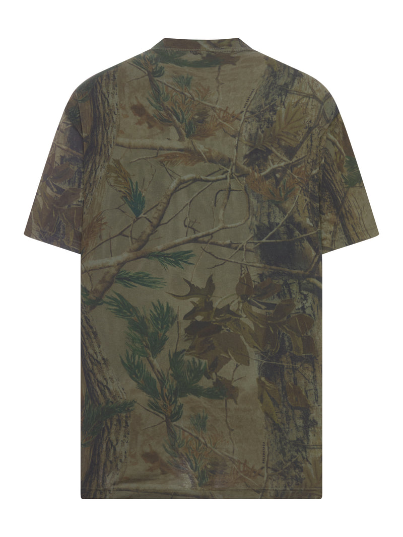 T-SHIRT TWISTED CON LOGO SPORTIVO A13 CAMO DRY