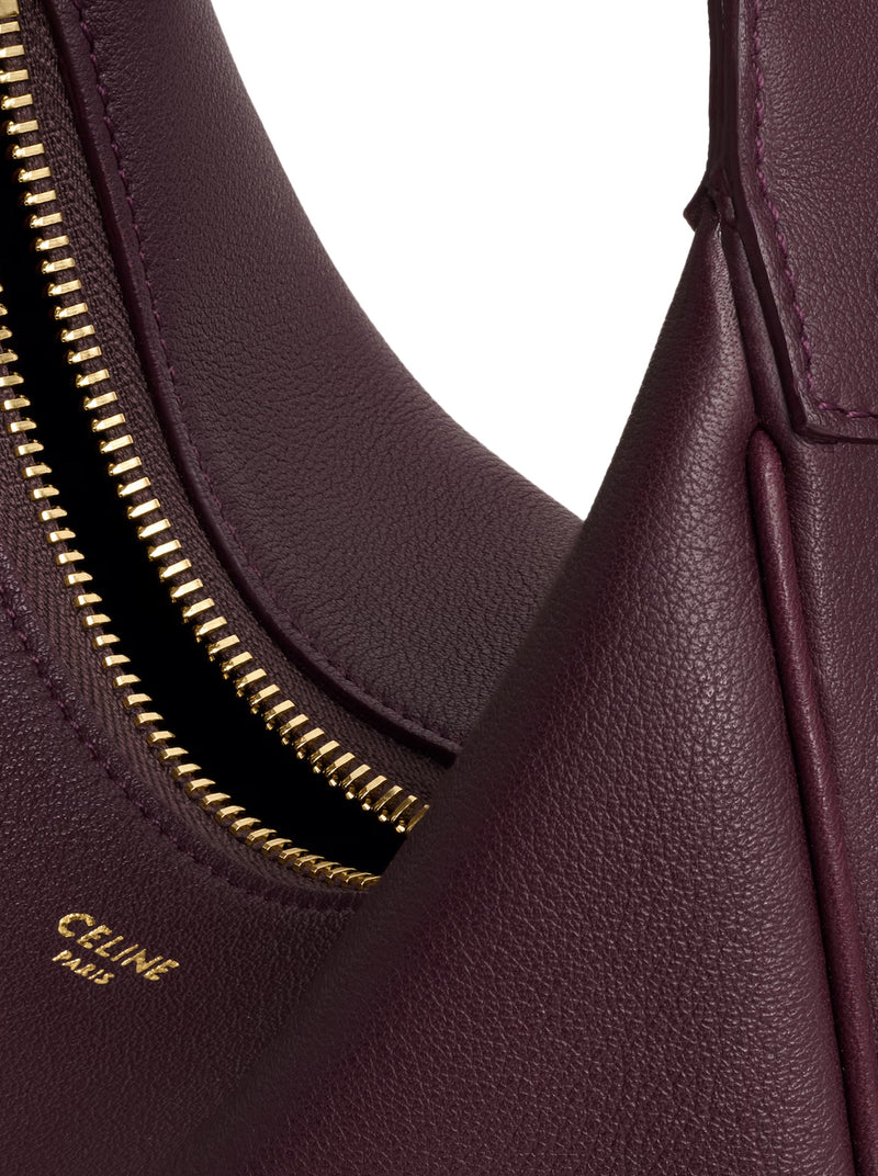 BORSA LULU CELINE TEEN IN PELLE DI VITELLO GRANATA