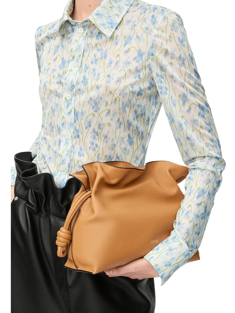 CLUTCH FLAMENCO MEDIA IN NAPPA