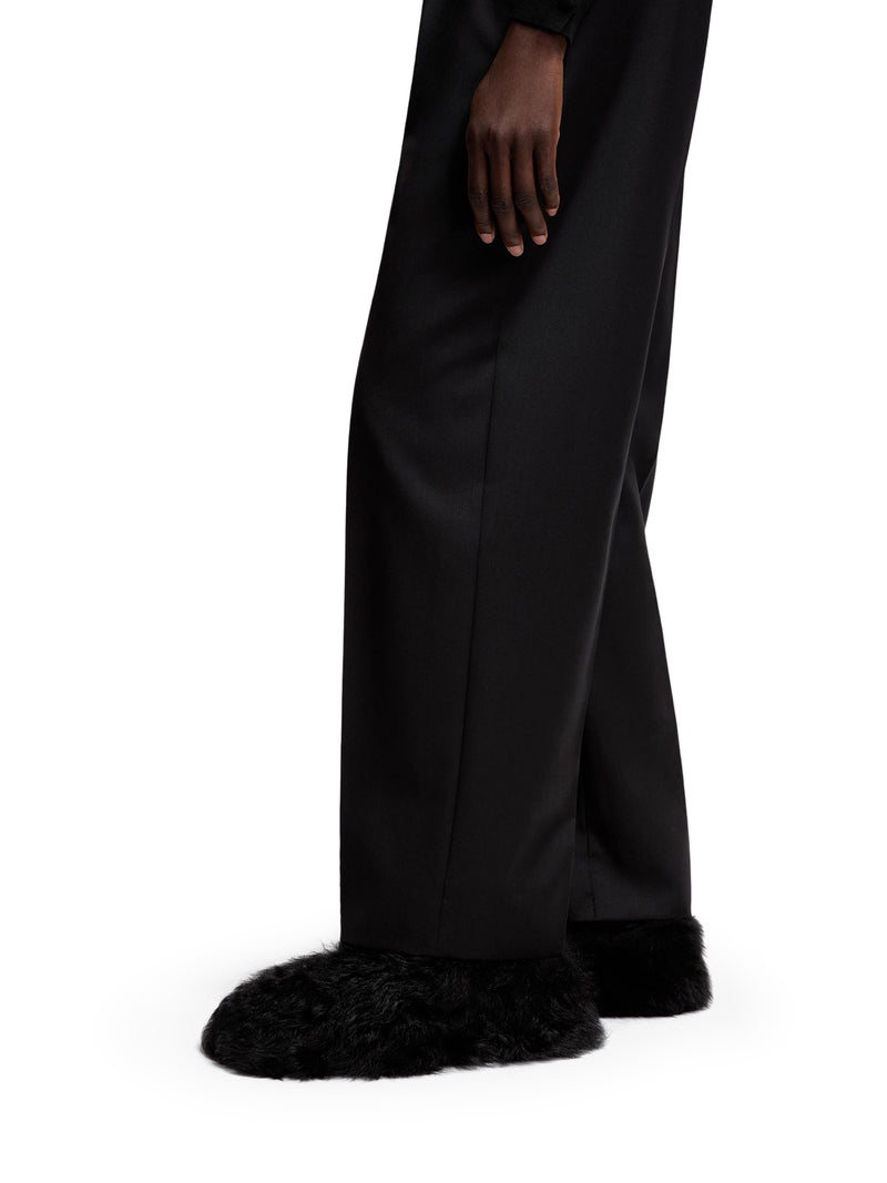 PANTALONI SARTORIALI IN GABARDINE DI LANA