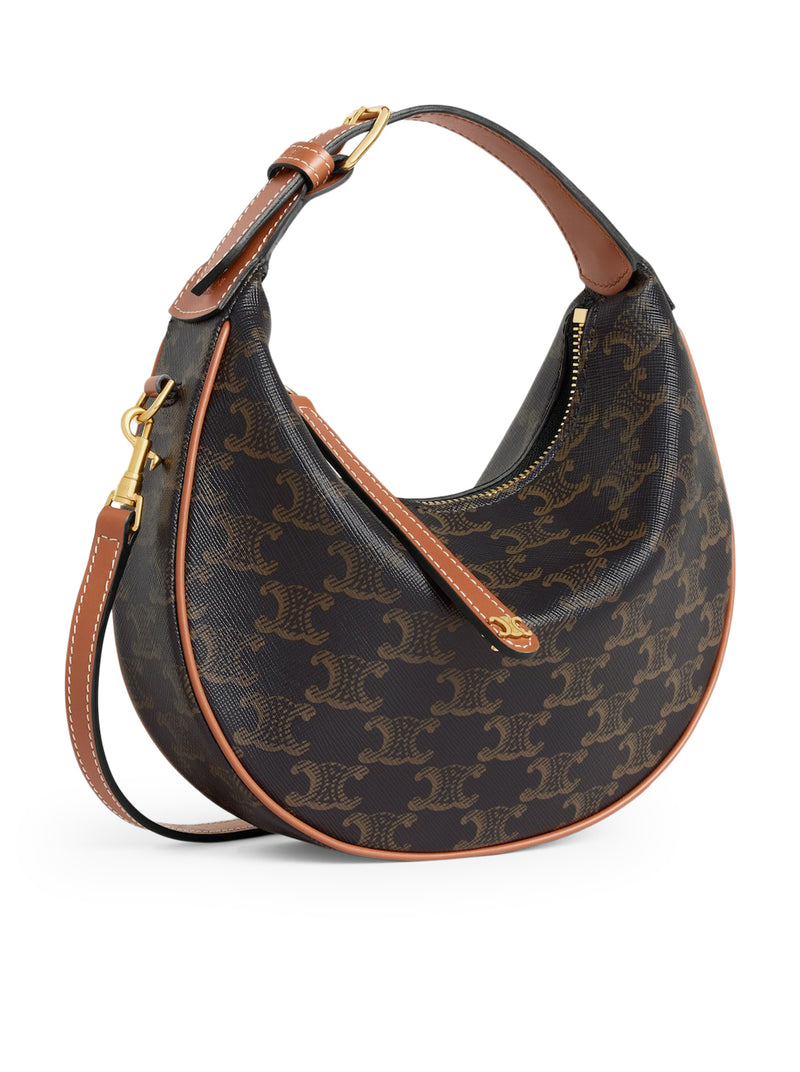BORSA LULU TEEN IN TELA TRIOMPHE E PELLE DI VITELLO