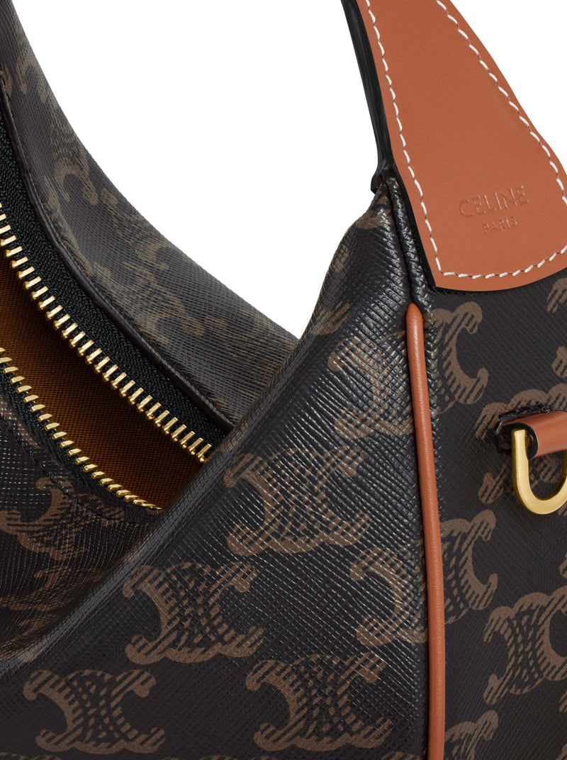 BORSA LULU TEEN IN TELA TRIOMPHE E PELLE DI VITELLO