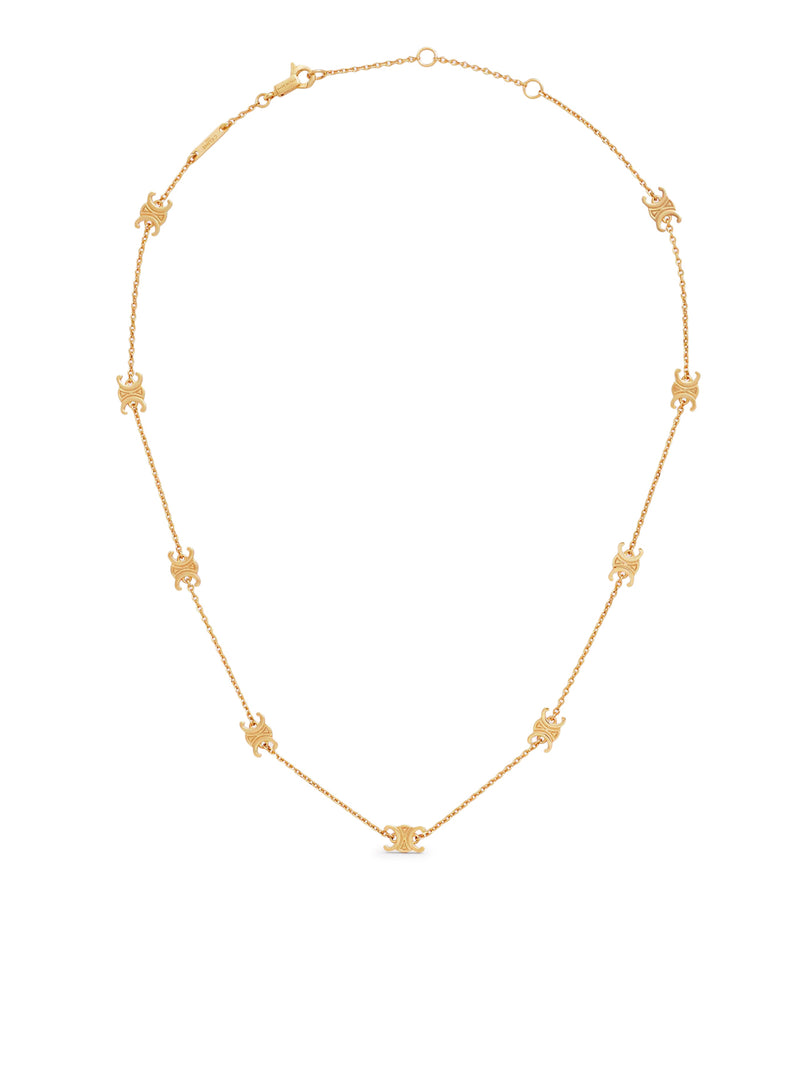 COLLANA MINI TRIOMPHE IN OTTONE FINITURA ORO