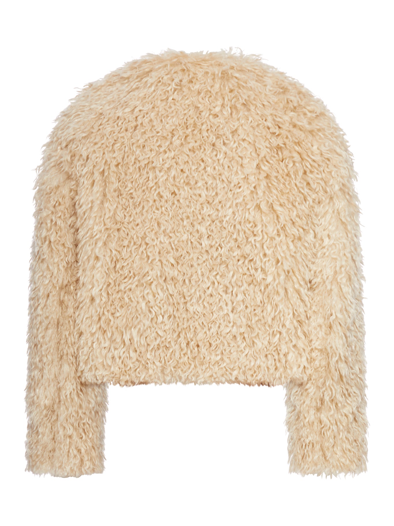 GIACCA CROPPED IN PELLICCIA