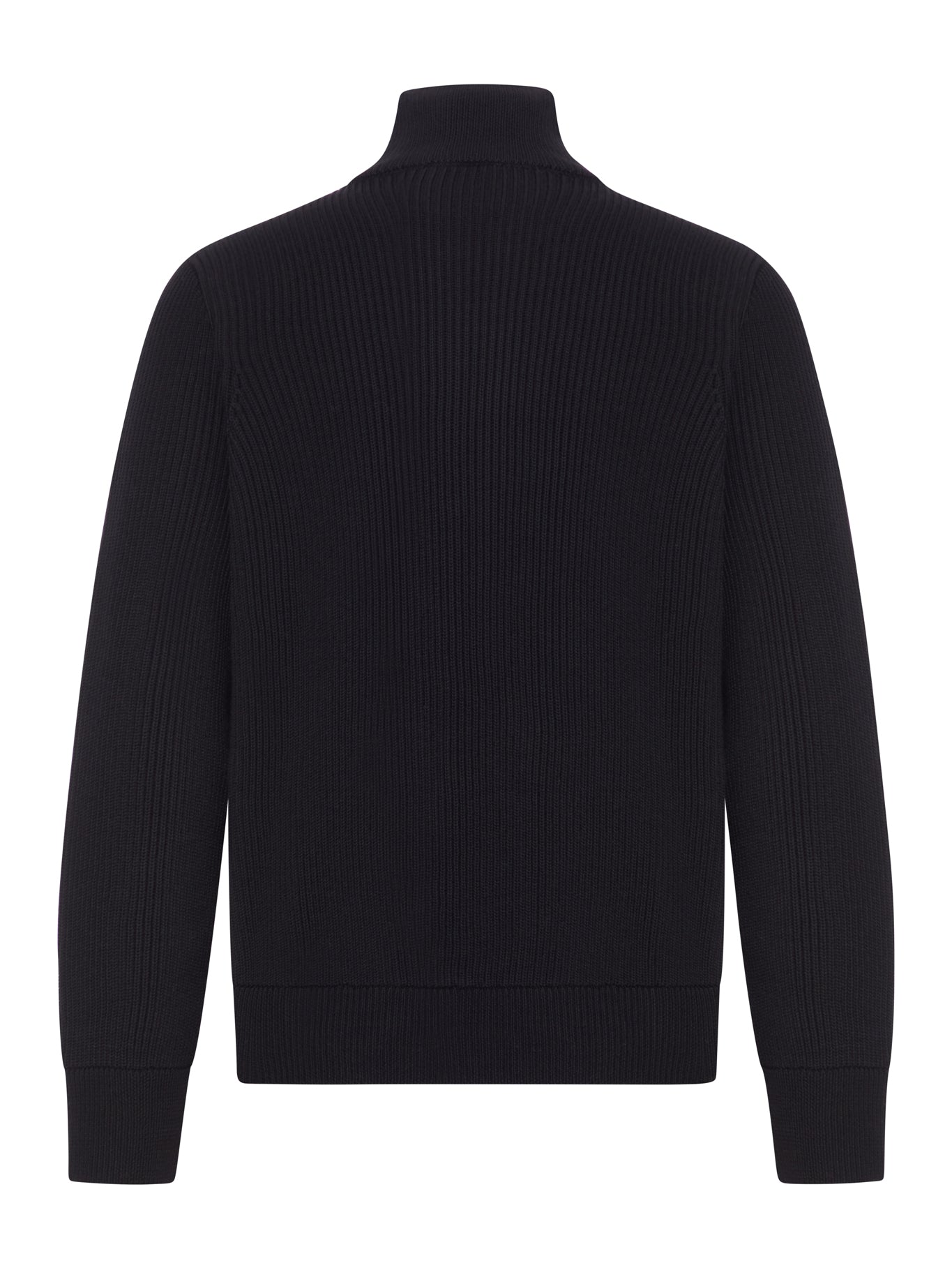 GIACCA A COSTE IN LANA CON ZIP