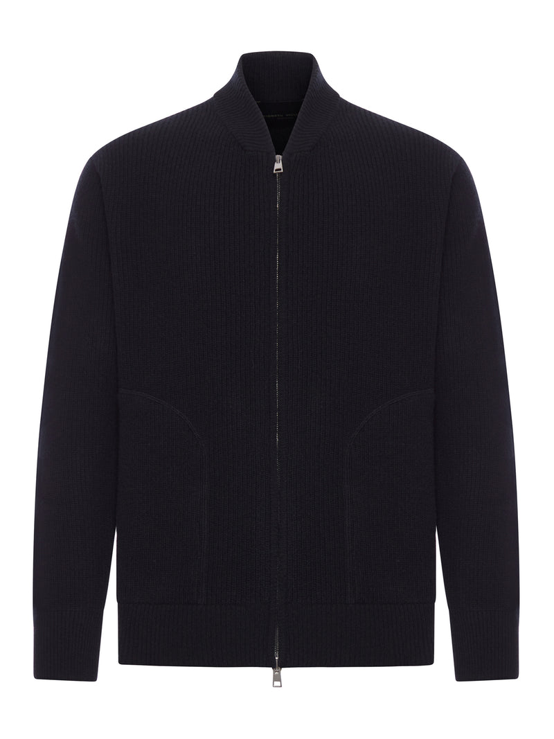 MAGLIONE IN LANA CON ZIP