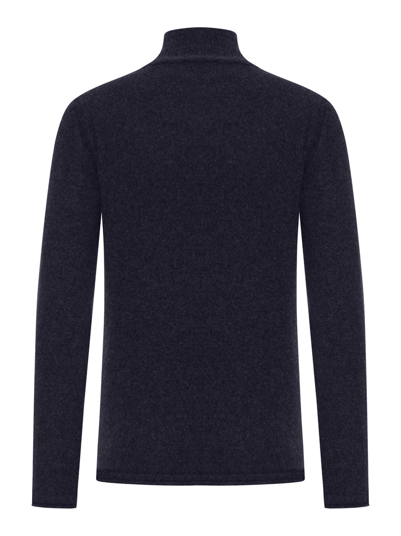 MAGLIONE COLLO ALTO IN LANA