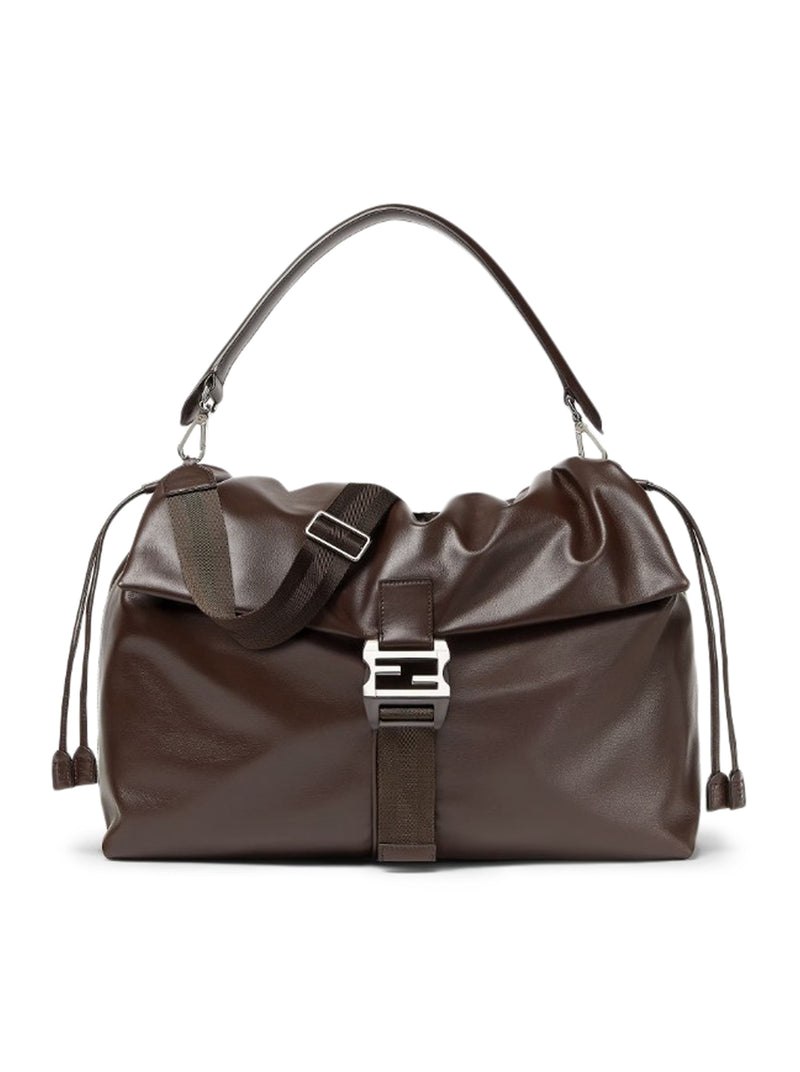 BORSA IN PELLE FLUX MAXI MESSENGER