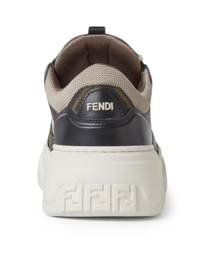 SNEAKERS FENDI FORCE IN PELLE