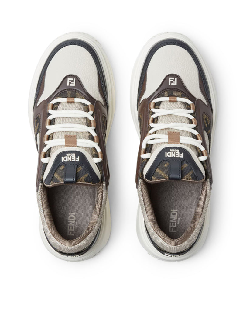SNEAKERS FENDI FORCE IN PELLE