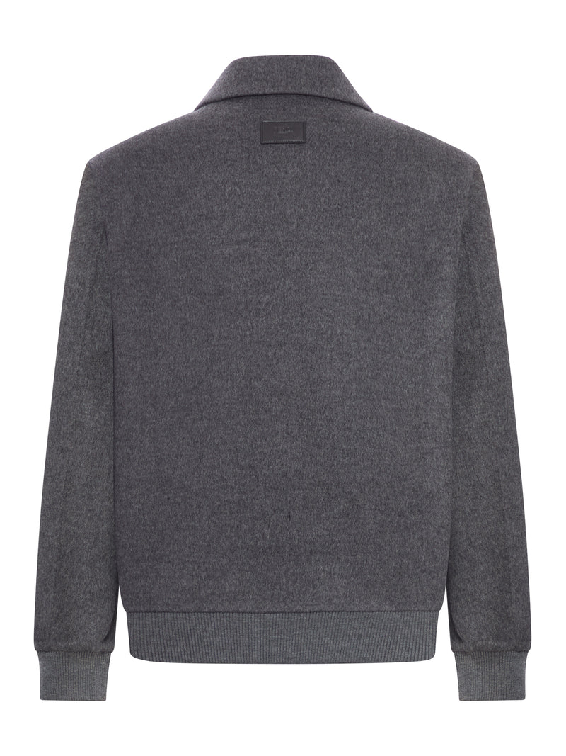 BLOUSON MONOPETTO IN LANA