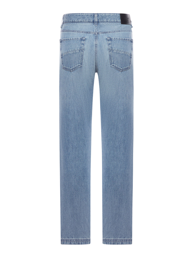 PANTALONI JEANS BLU CHIARO