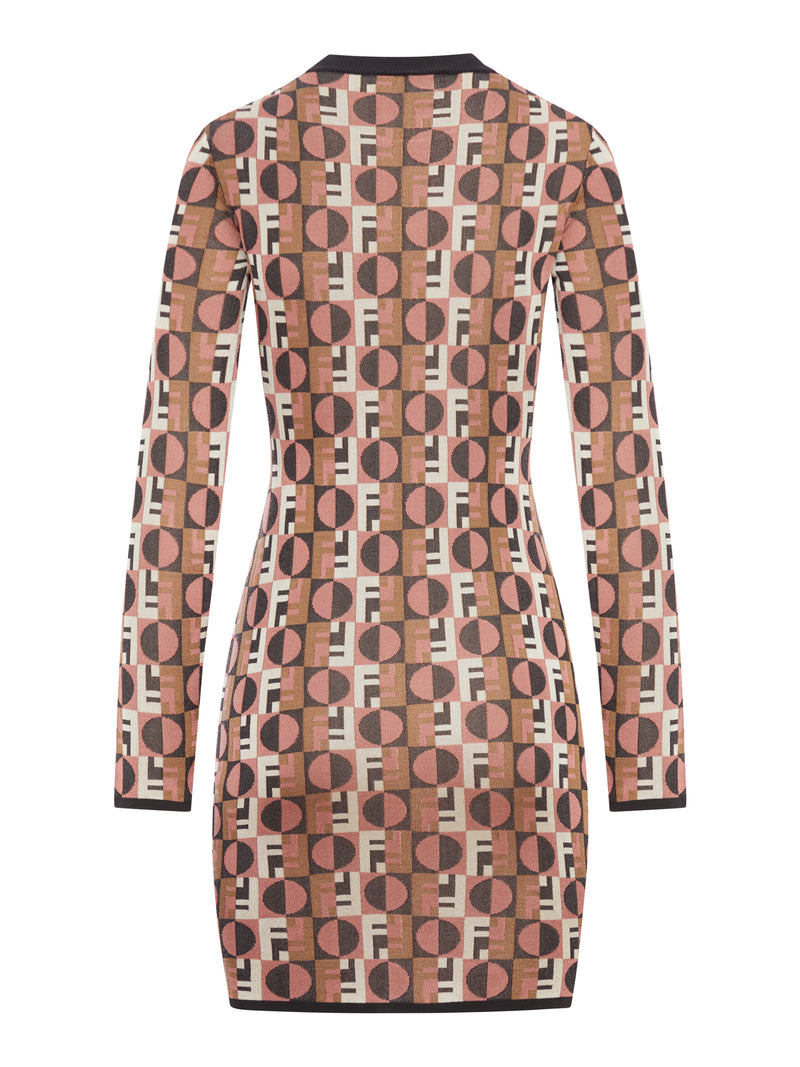 ABITO CORTO IN JACQUARD