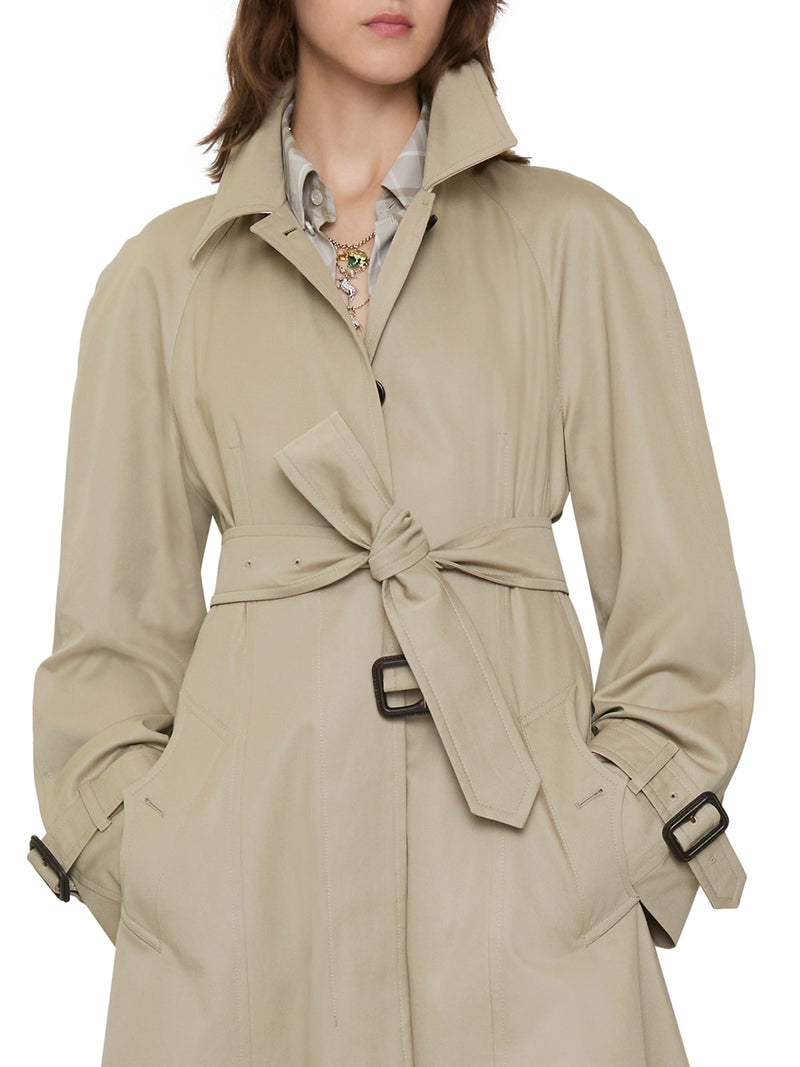 TRENCH ELLINGHAM IN GABARDINE DI COTONE