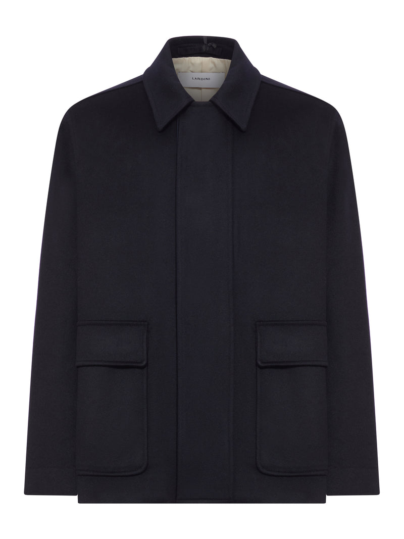 OVERSHIRT IN CASHMERE LORO PIANA RAIN SYSTEM