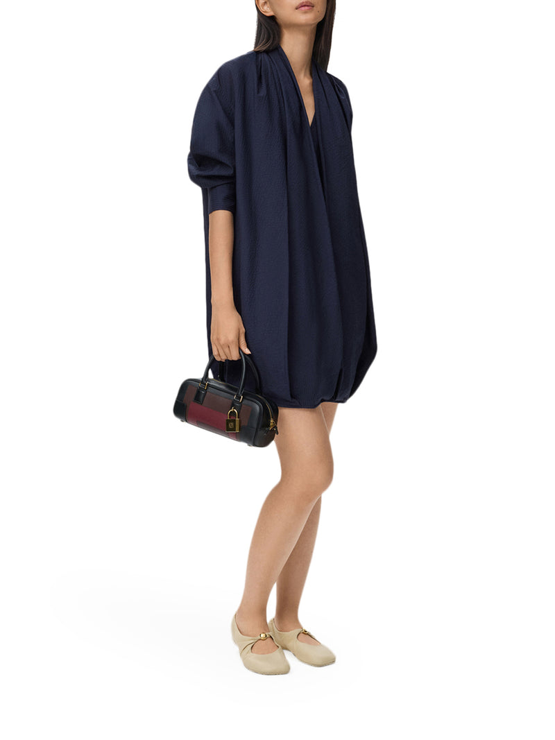 ABITO DRAPPEGGIATO IN COTONE