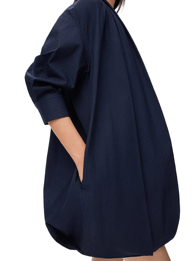 ABITO DRAPPEGGIATO IN COTONE