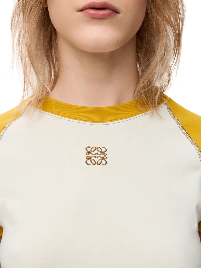 T-SHIRT SLIM FIT IN MISTO COTONE