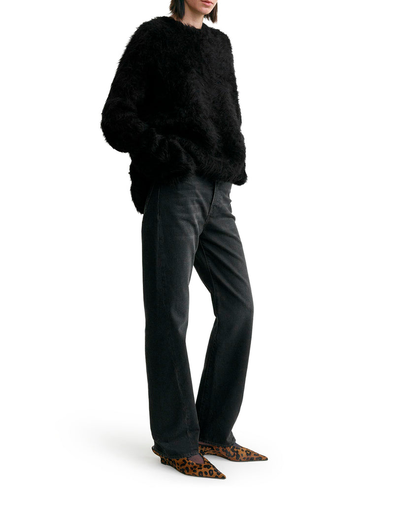 MAGLIONE SQUADRATO IN ALPACA