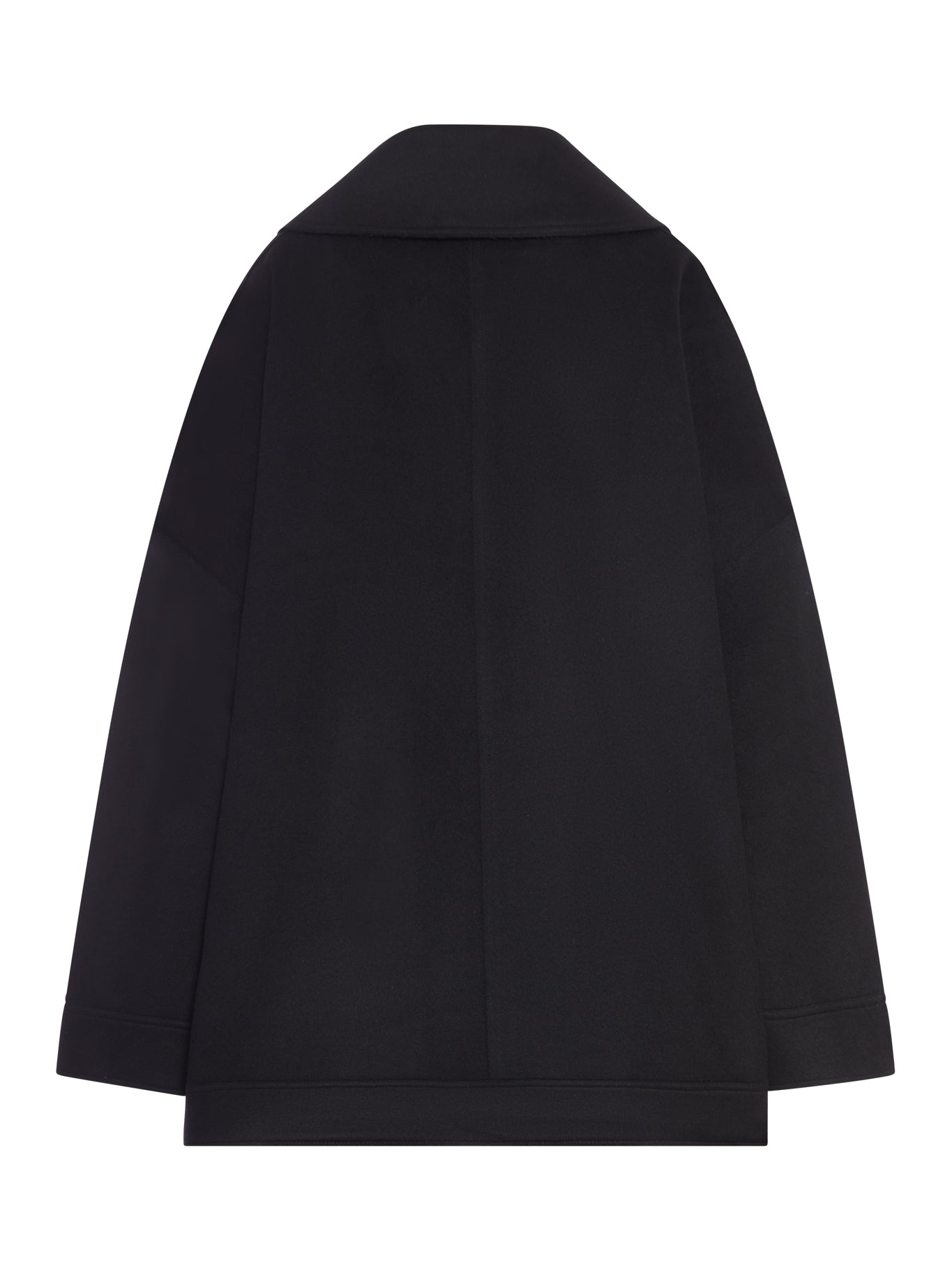 GIACCA DOUBLE OVERSIZE IN MISTO LANA