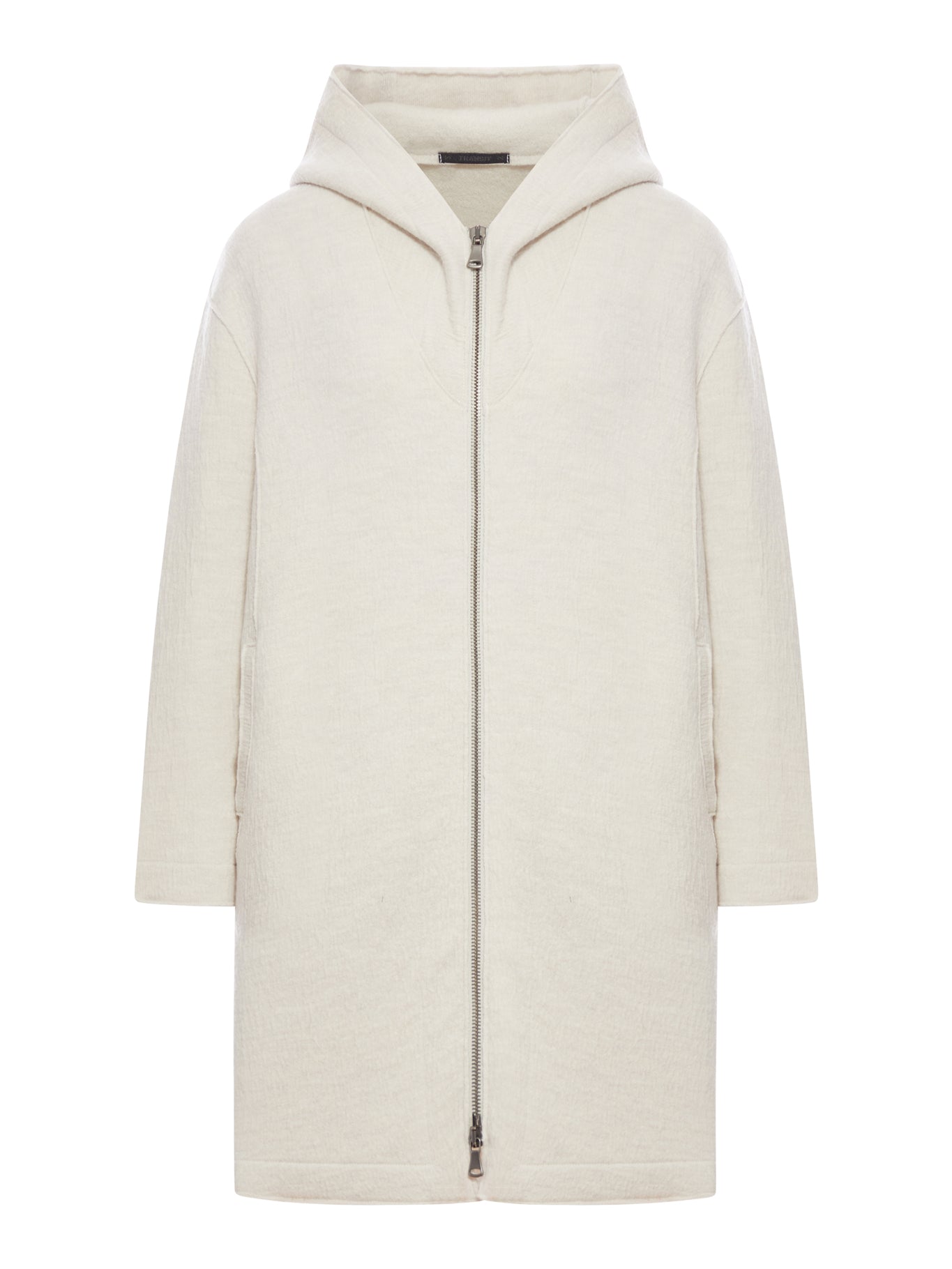 GIACCONE COMFORT FIT CON CAPPUCCIO IN LANA COTTA