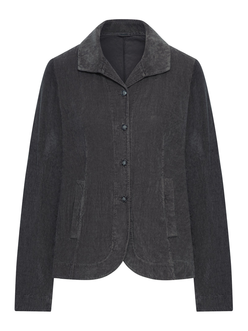 GIACCA SVASATA IN COSTINA DI VELLUTO