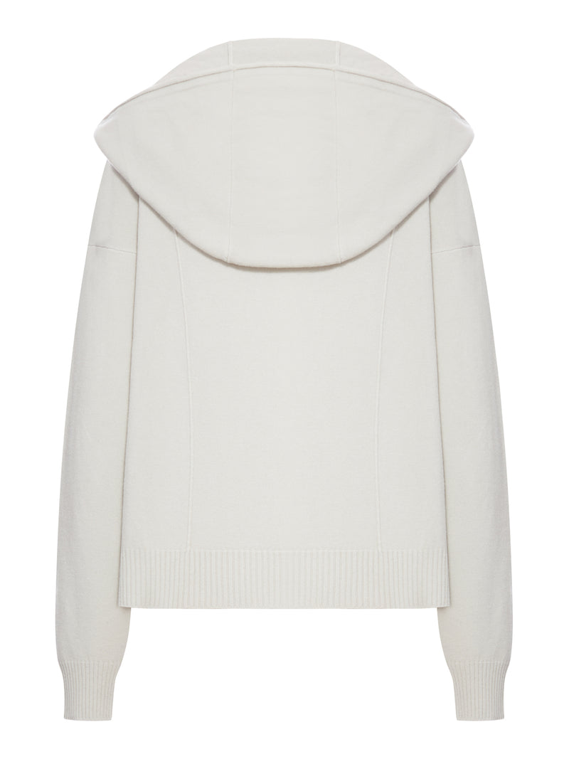 FELPA OVERSIZE CON CAPPUCCIO