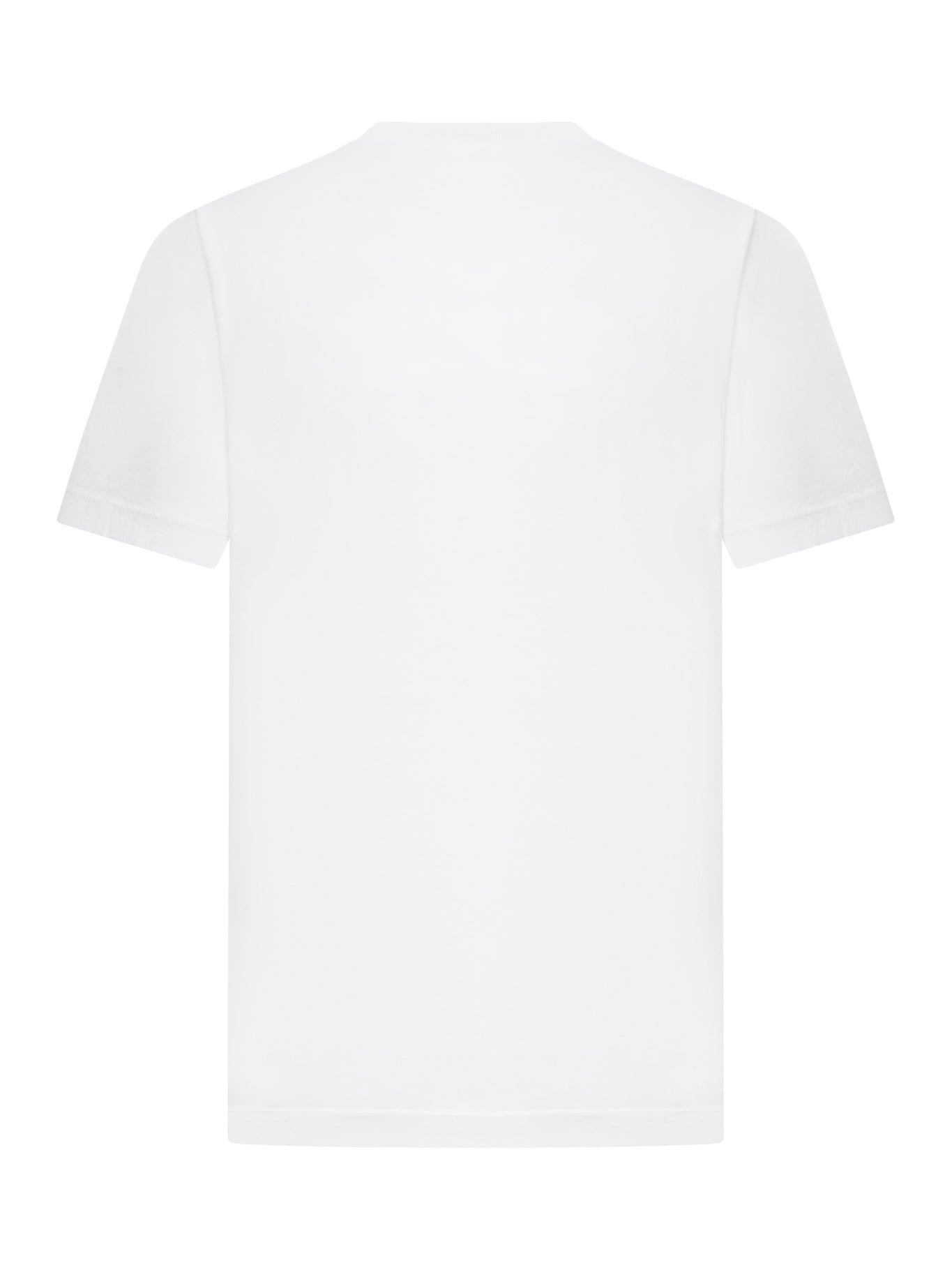 T-SHIRT GIROCOLLO IN COTONE