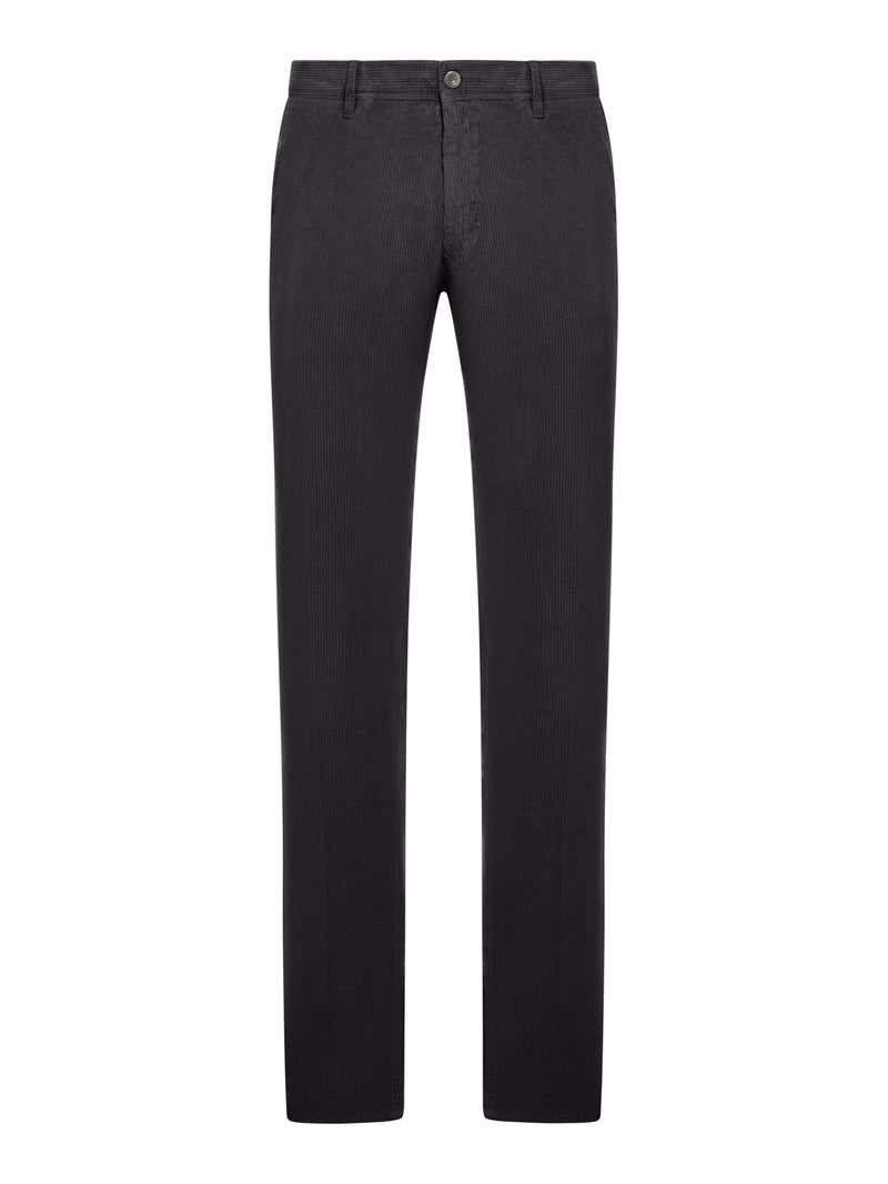 PANTALONE SLIM FIT IN VELLUTO A COSTE
