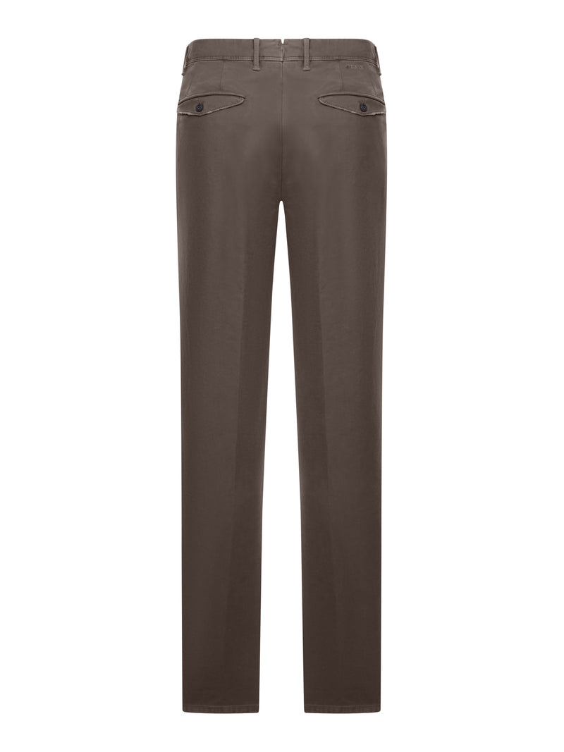 PANTALONI SARTORIALI IN COTONE