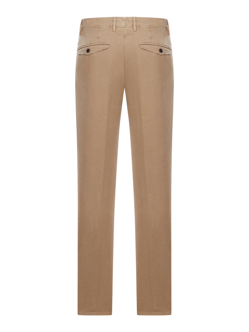 PANTALONI SARTORIALI IN COTONE