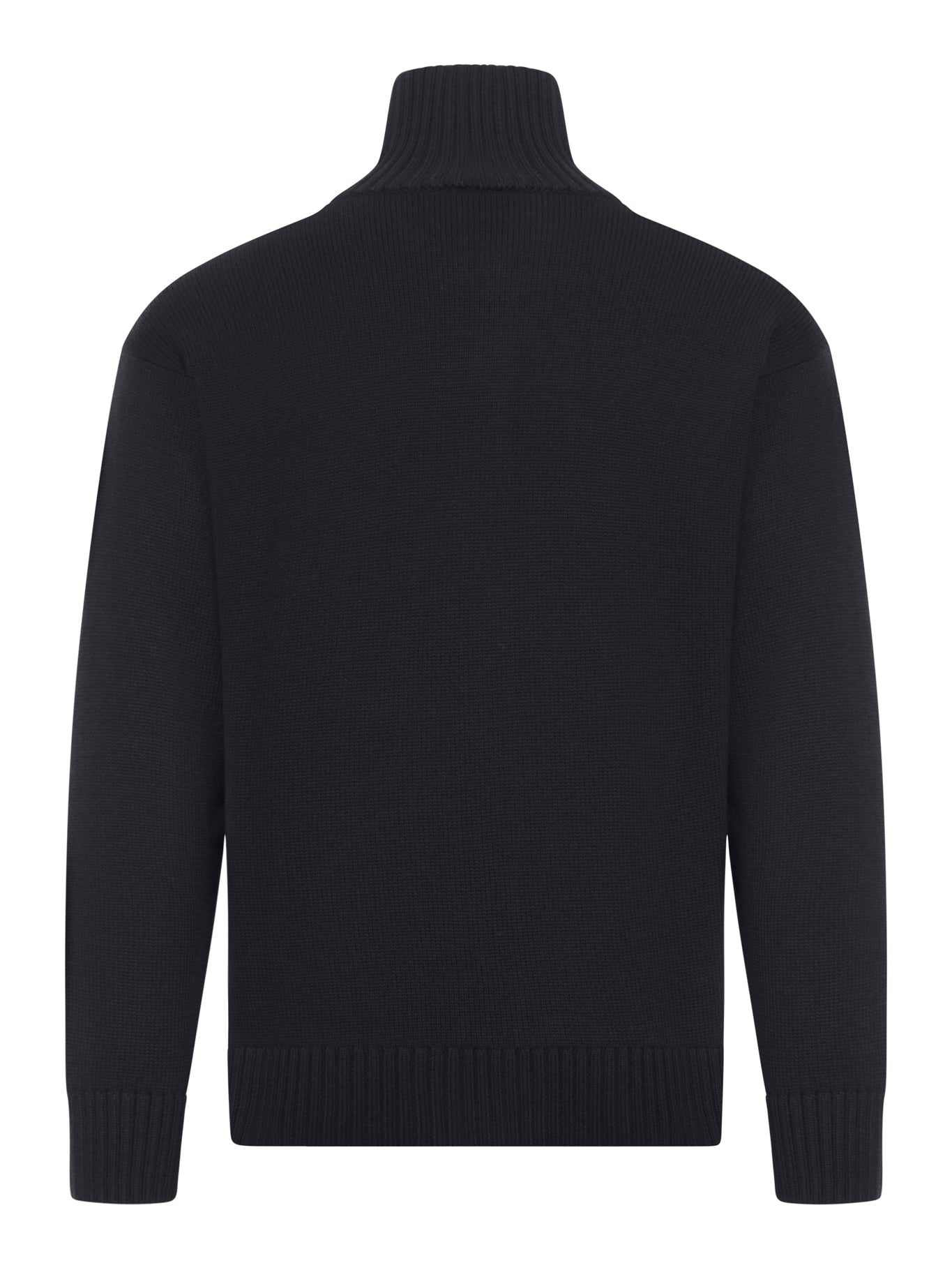 MAGLIA FULL ZIP 3 FILI RELAXED FIT