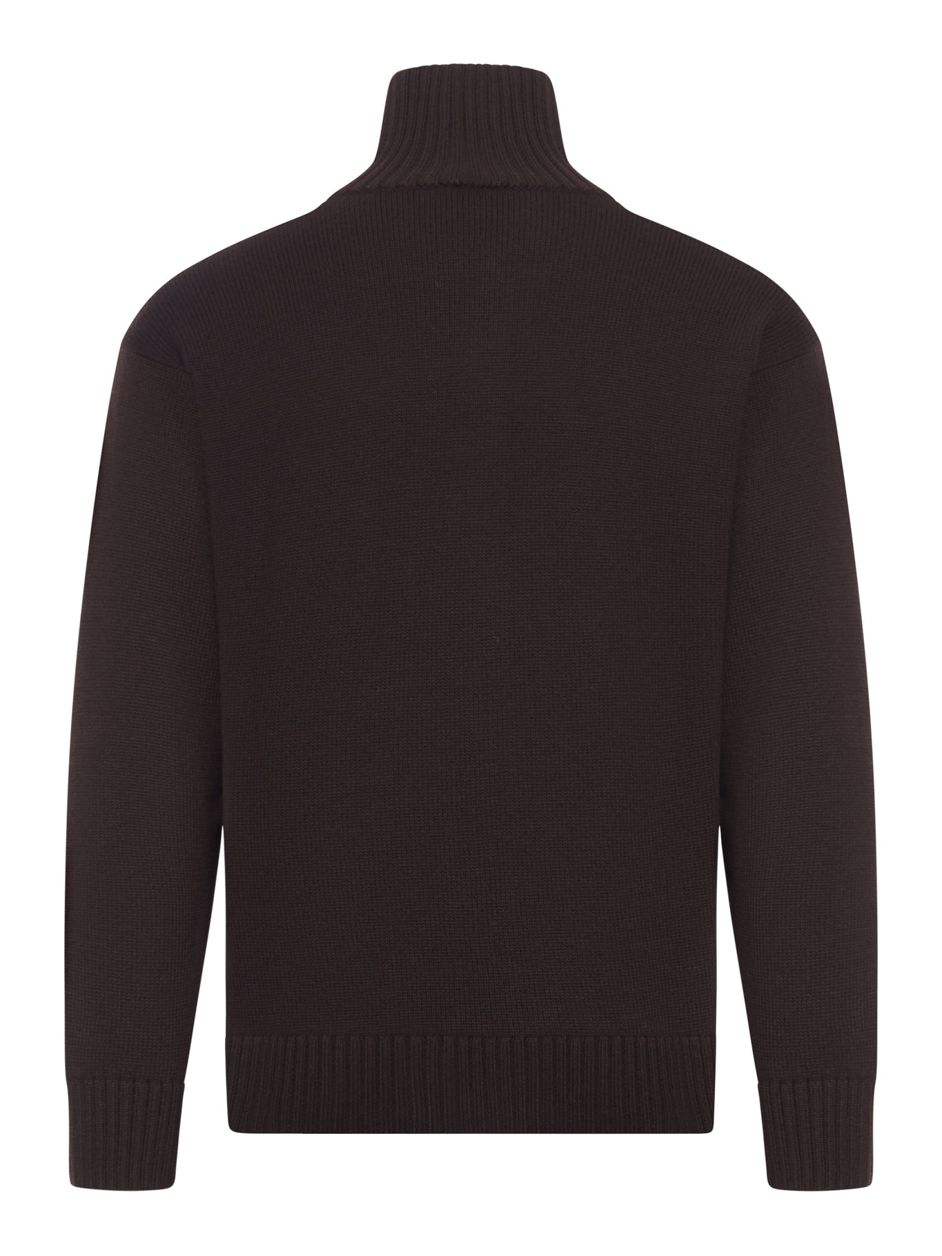 MAGLIA FULL ZIP 3 FILI RELAXED FIT