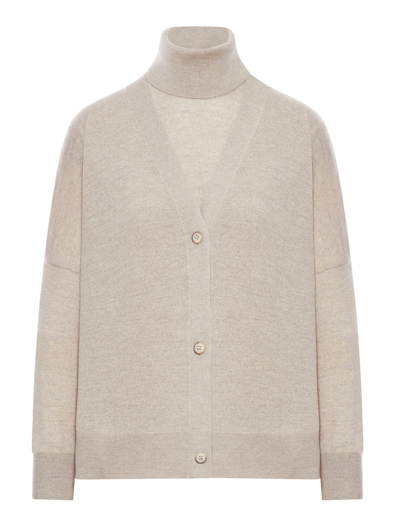 TWIN SET IN LANA MERINOS