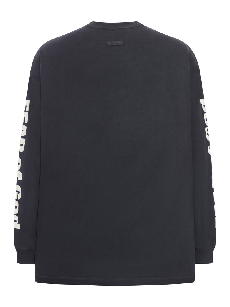 MAGLIA A MANICHE LUNGHE CON STAMPA