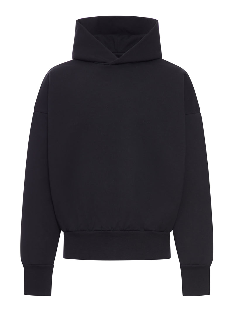 FELPA CON CAPPUCCIO IN COTONE