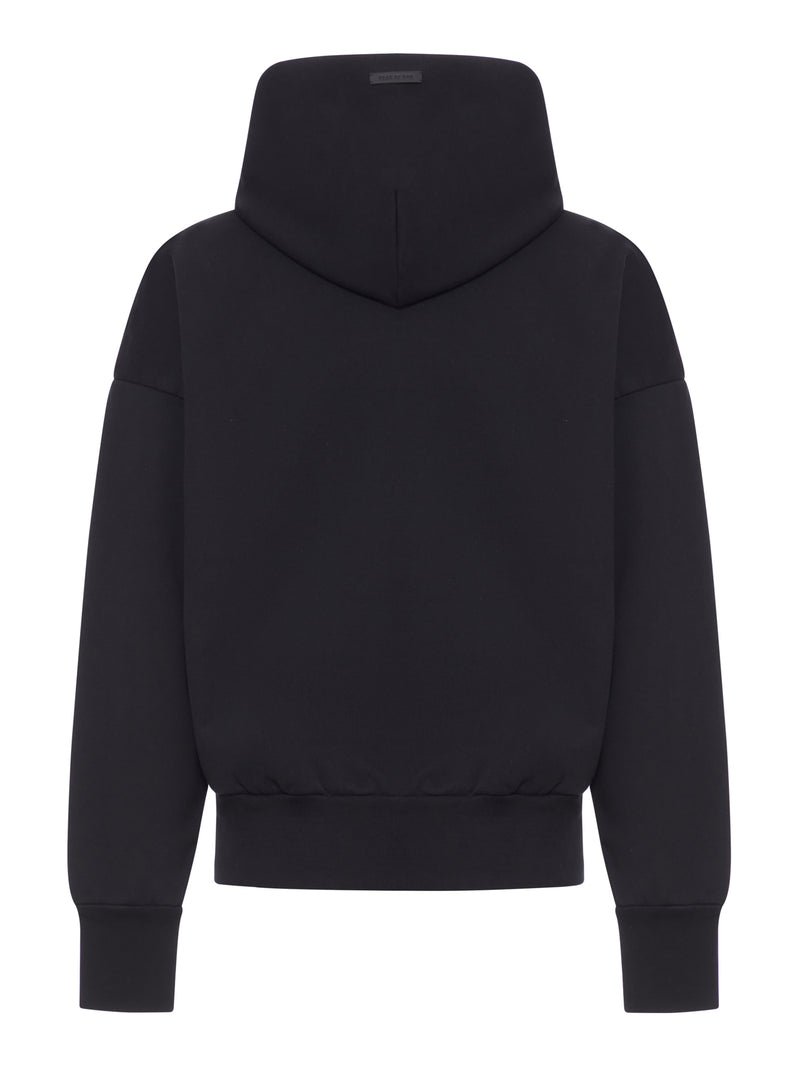 FELPA CON CAPPUCCIO IN COTONE