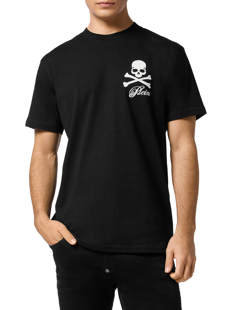 T-SHIRT GIROCOLLO CON STAMPA