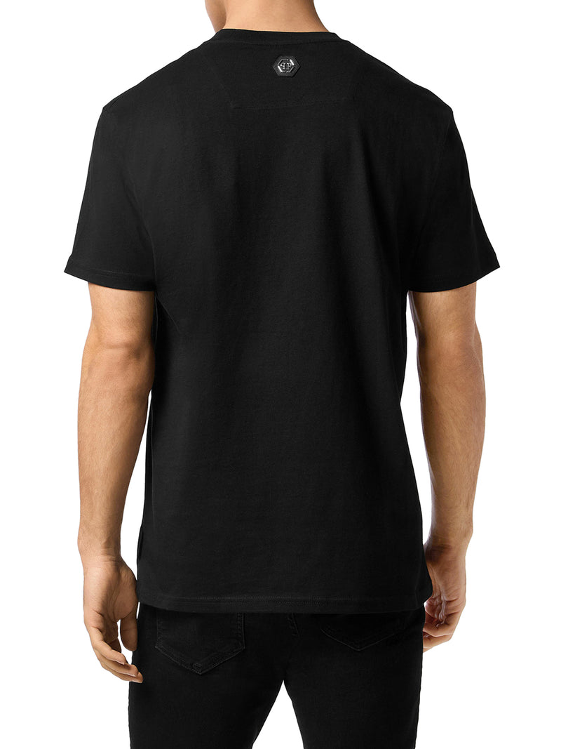 T-SHIRT GIROCOLLO CON STAMPA