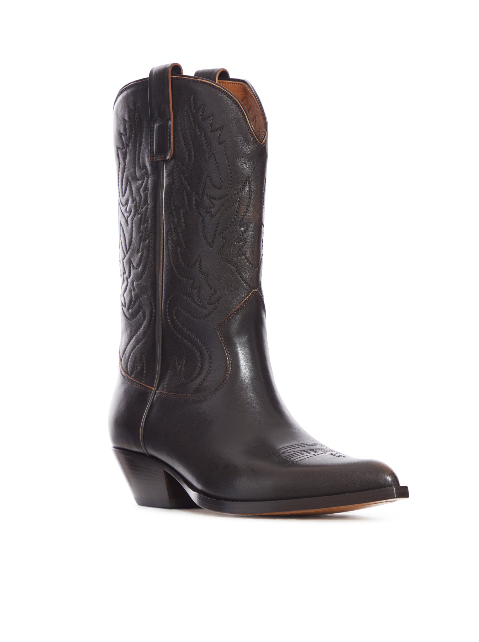 STIVALI FLEE IN PELLE