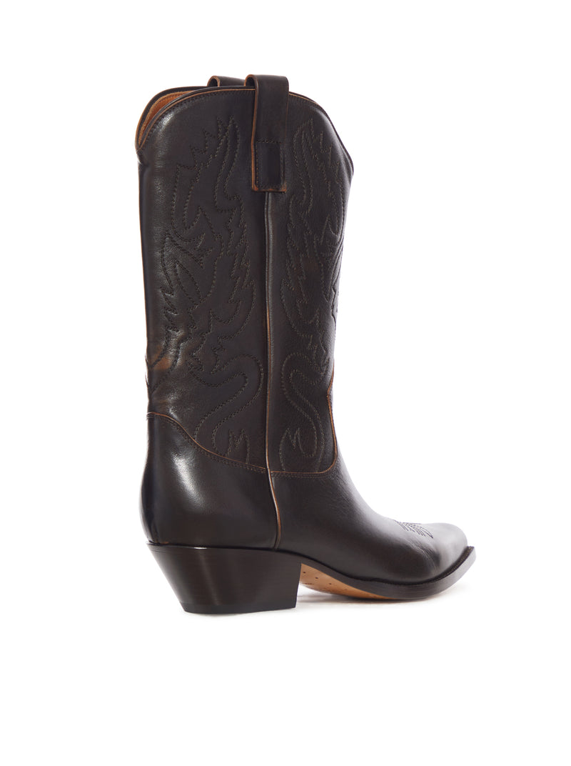 STIVALI FLEE IN PELLE