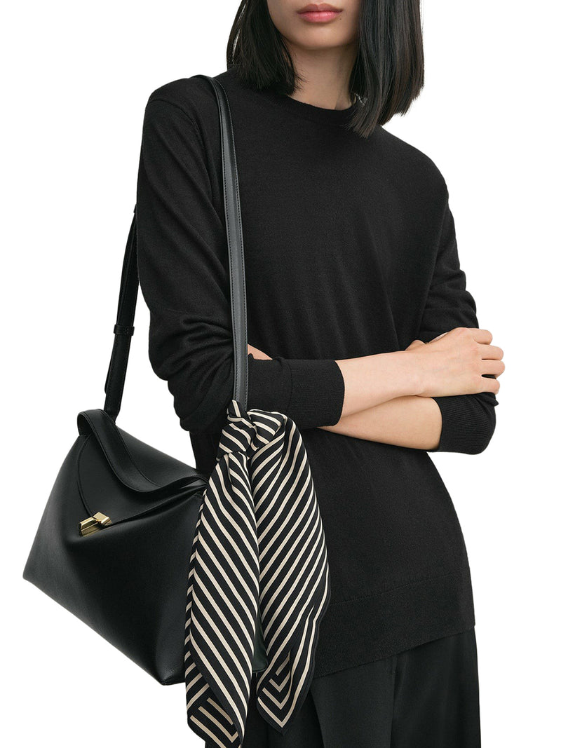 SCIARPA IN SETA CON MONOGRAMMA SIGNATURE