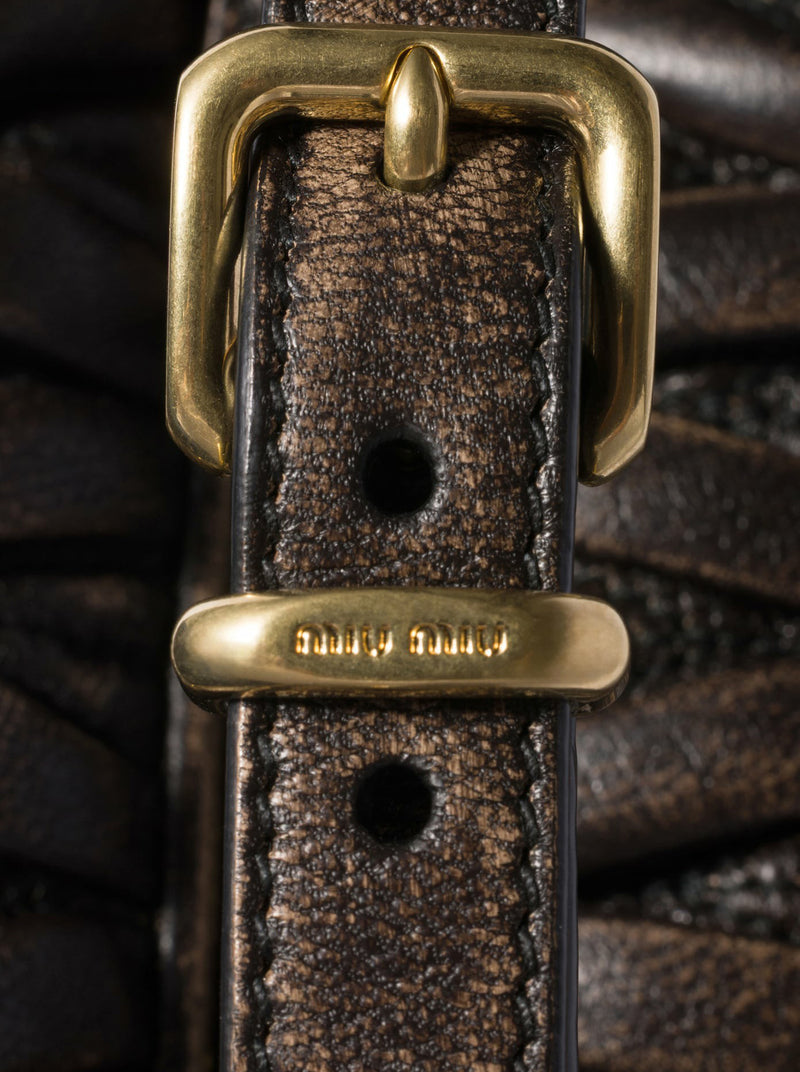 MINI BORSA IN NAPPA MATELASSÉ