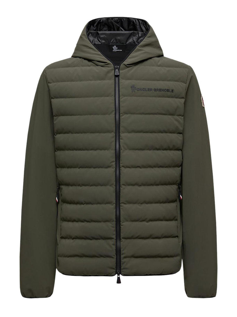 CARDIGAN CON ZIP A 2 STRATI